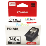 Cartridge Canon PG-740XL Black Original, Tinta Cartridge PG 740XL Printer Pixma TS5170 MG2170 MG2270 MG3170 MG3270 MG3570 MG3670 MG4170 MG4270 MX377 MX397 MX437 MX457 MX477 MX517 MX527 MX537