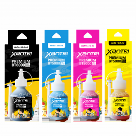 Tinta Xantri BT5000 Yellow 50ml, Printer Bro DCPT300 DCPT500W DCPT700W MFCT800W