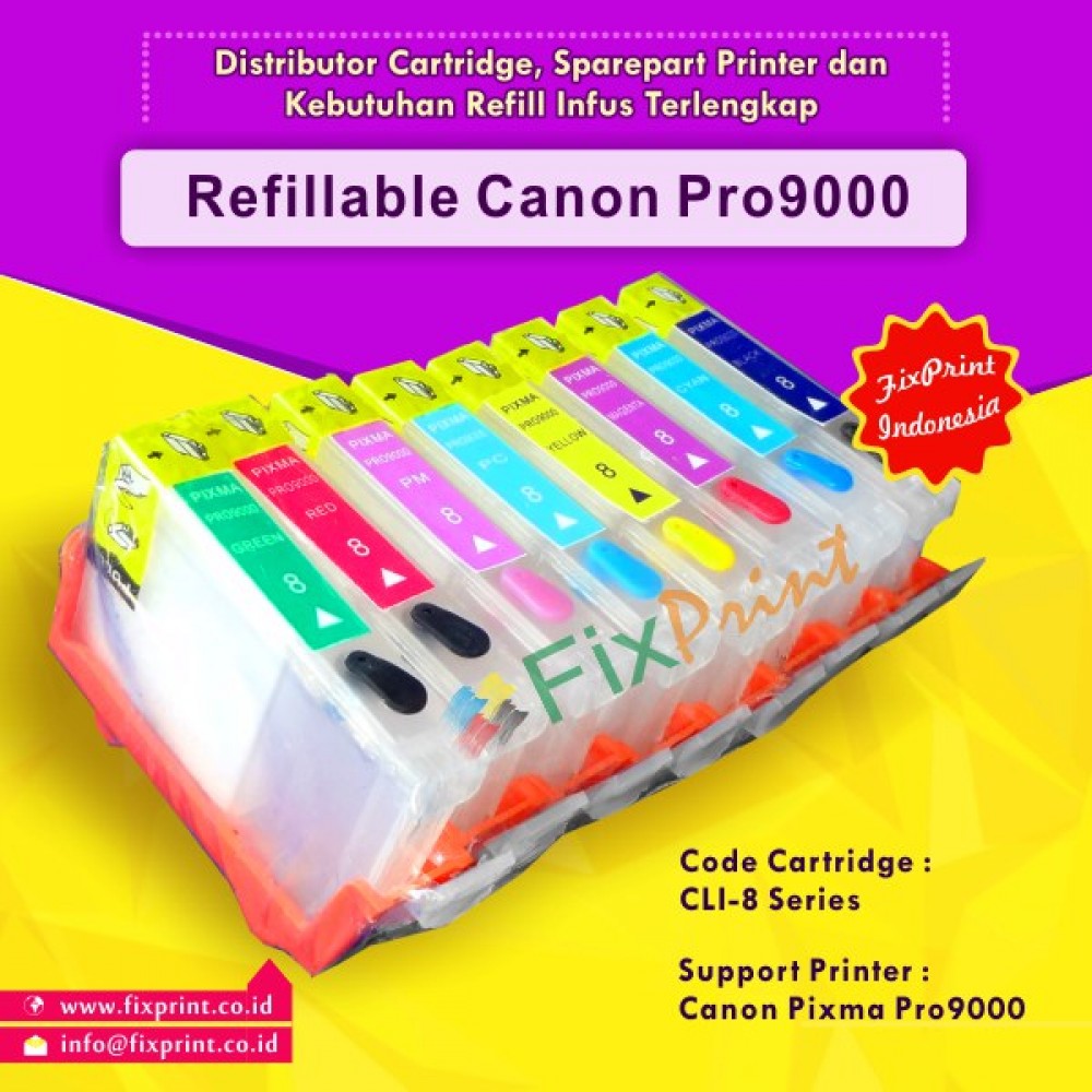 CISS Can PIXMA Pro9000 8 warna